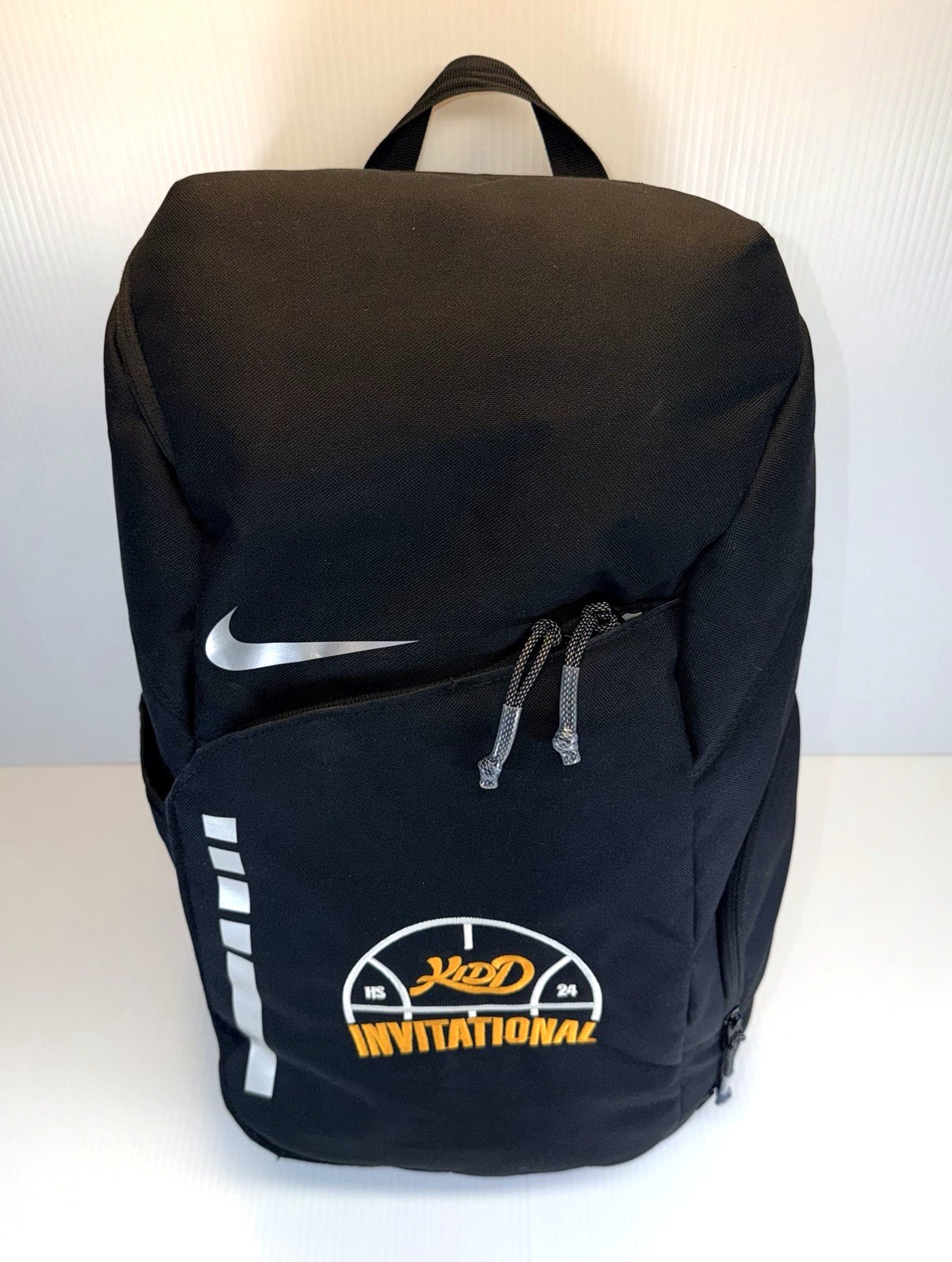 Nike Elite Black Backpack w/ Bubble Strap HS 2024 Jason Kidd Invitational - EUC