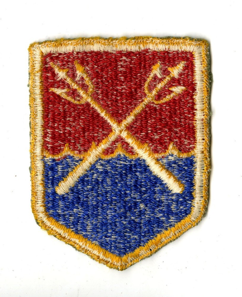 Eastern Defense Command White Back Patch WWII Vintage