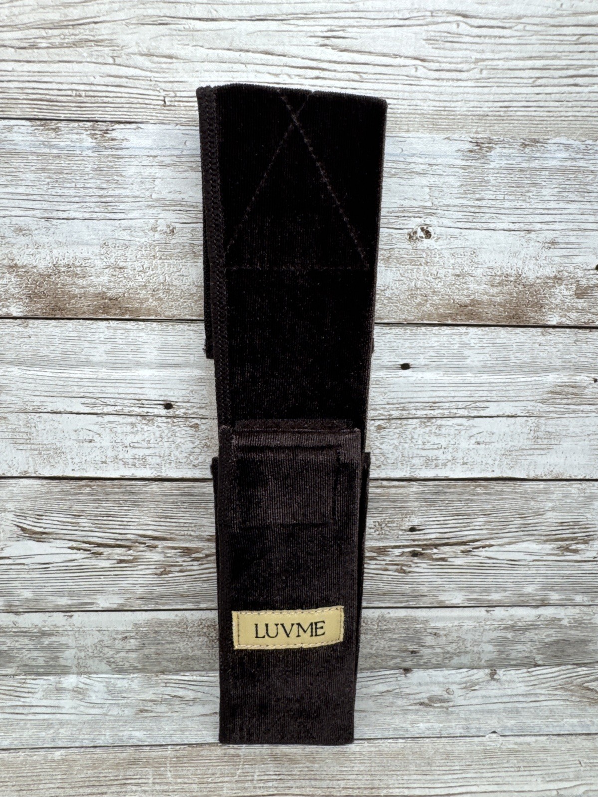 LUVME Adjustable Wig Grip Band Non-Slip Soft Velvet, Keeps Wig In Place, Brown