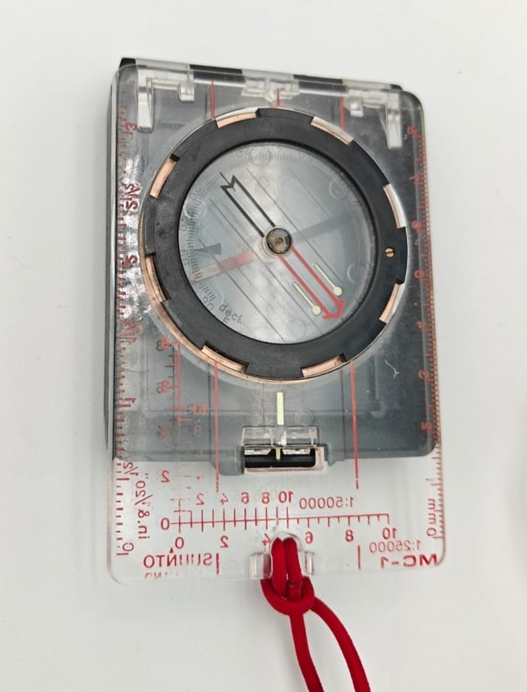 Original Suunto MC-1 Compass Finland - Fully Functional - Missing Mirror