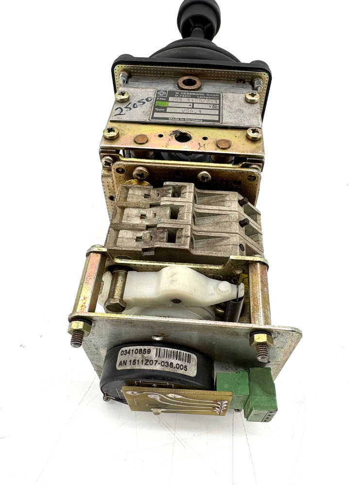 Gessmann V64.1 Single Axis Joystick Controller Spring Returns to Center