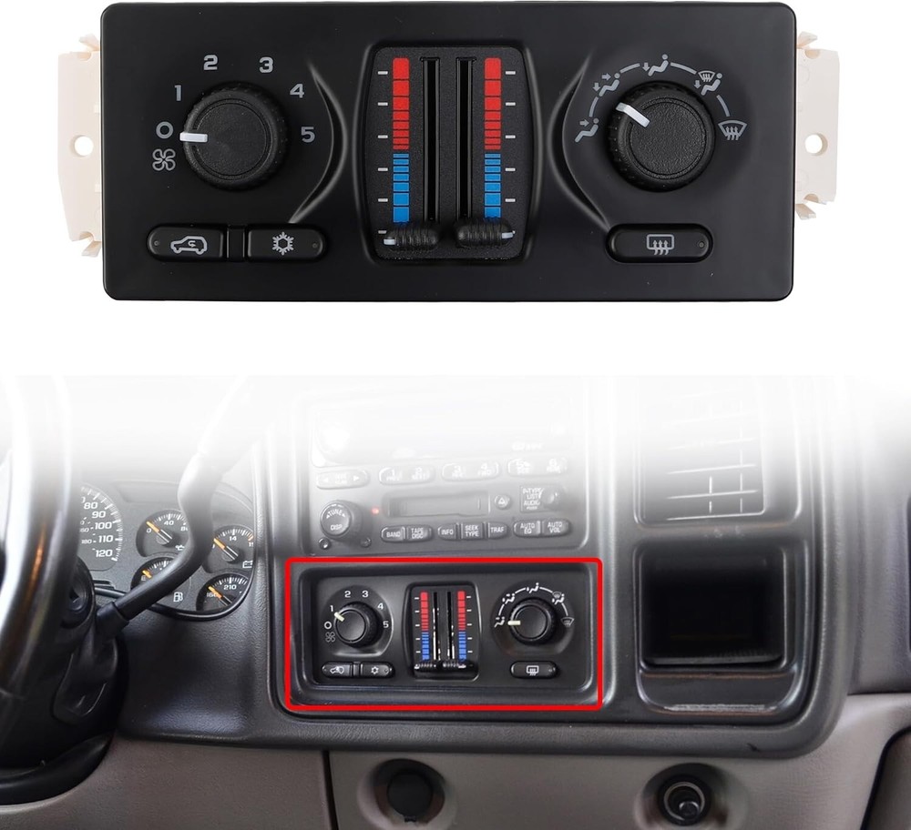 AC Heater Control Panel Climate Control Module For Chevy GMC Cadillac 599-210XD