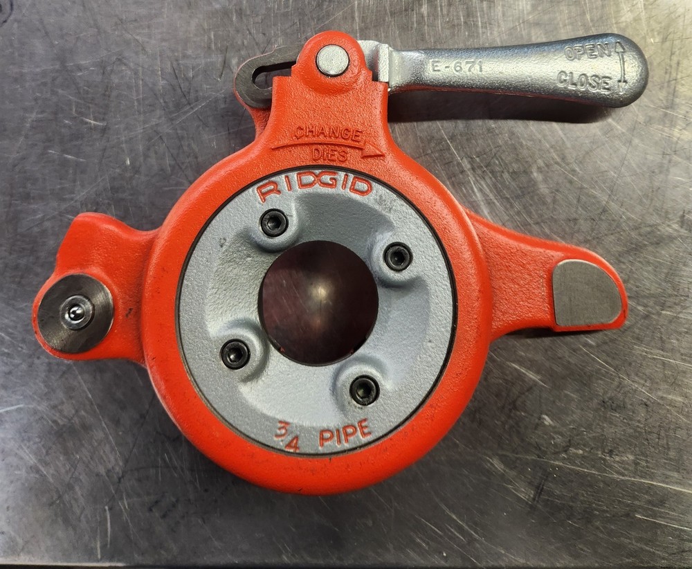 RIDGID 500A Die Head 3/4" Pipe Threading