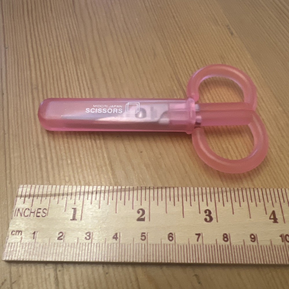 Miniature Purse Scissors With Blade Case, Super Convenient￼