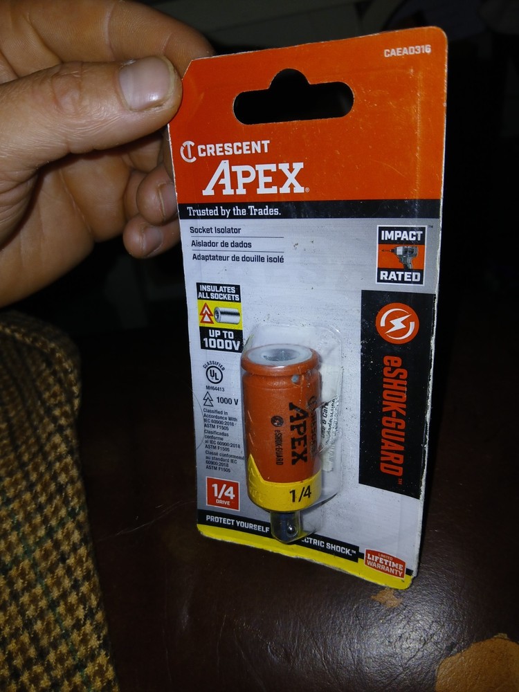 Crescent eSHOK-GUARD Socket 1/4