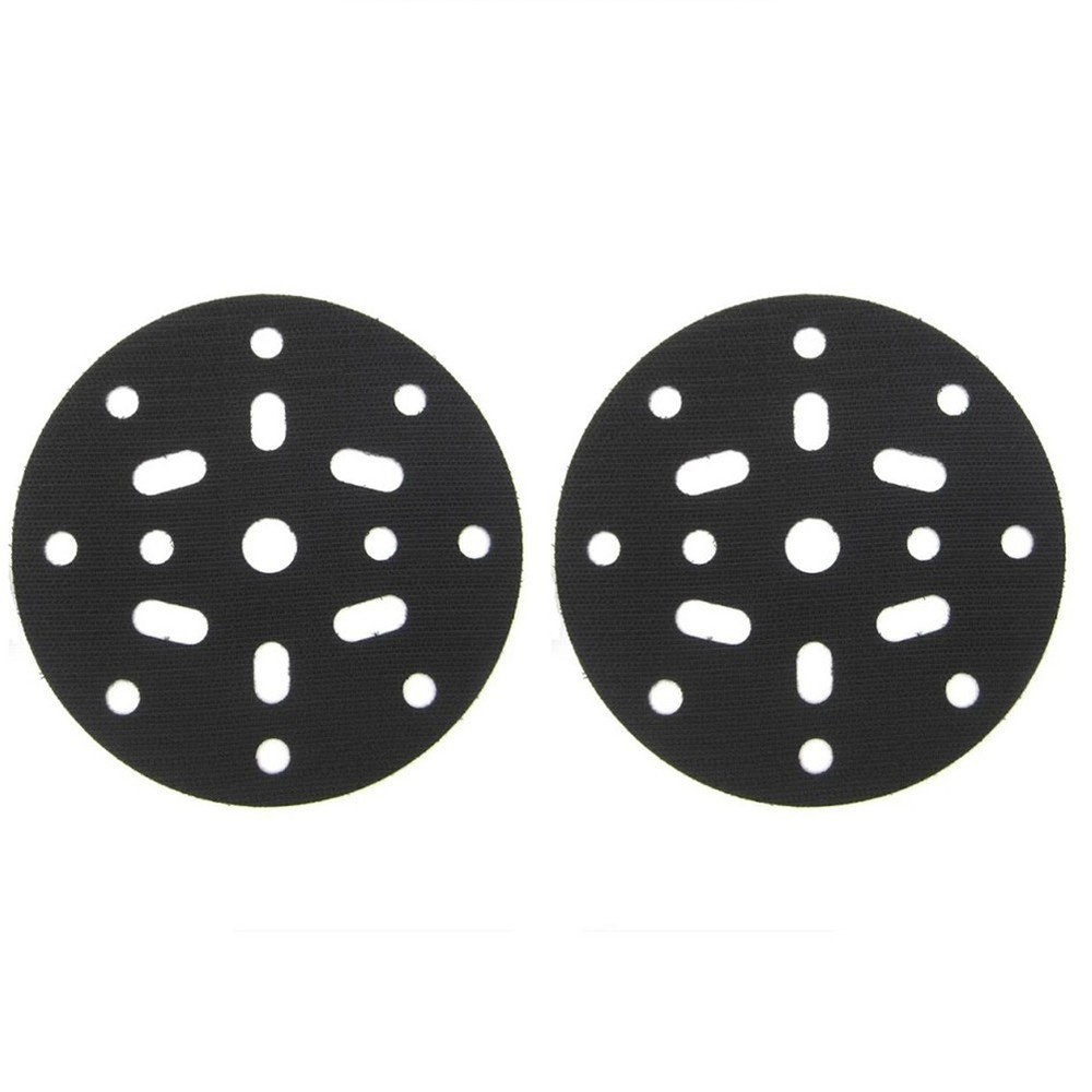 2pcs 6 Thick Flocking Protection Discs for Enhanced Sanding Disc Performance