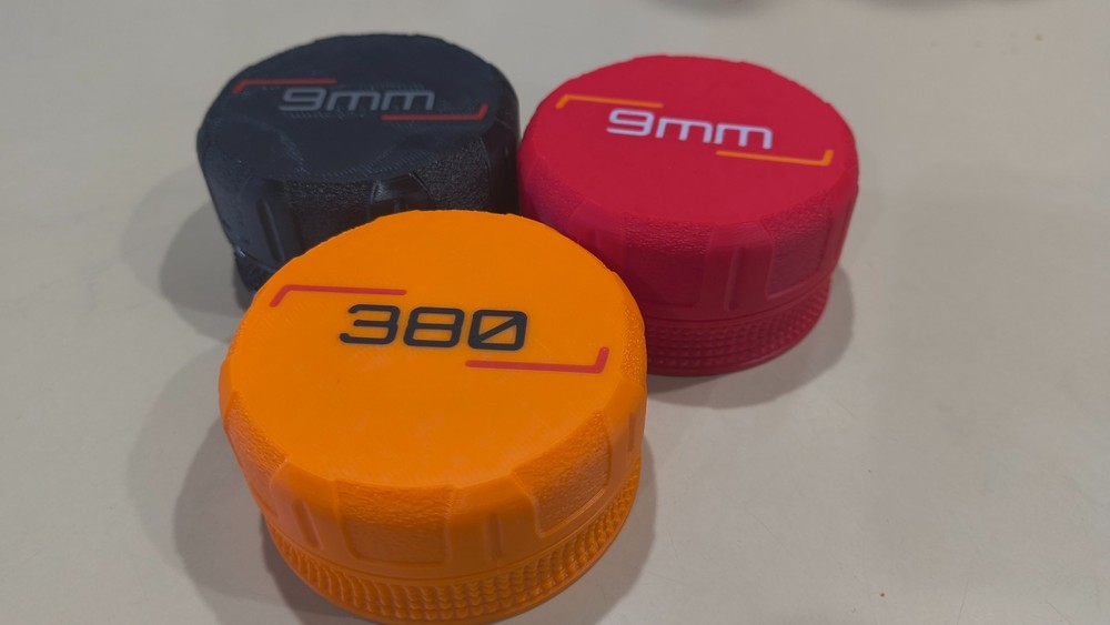(2) Pack - Fully Color‑Customizable Pocket‑Sized Ammo Storage for 9mm