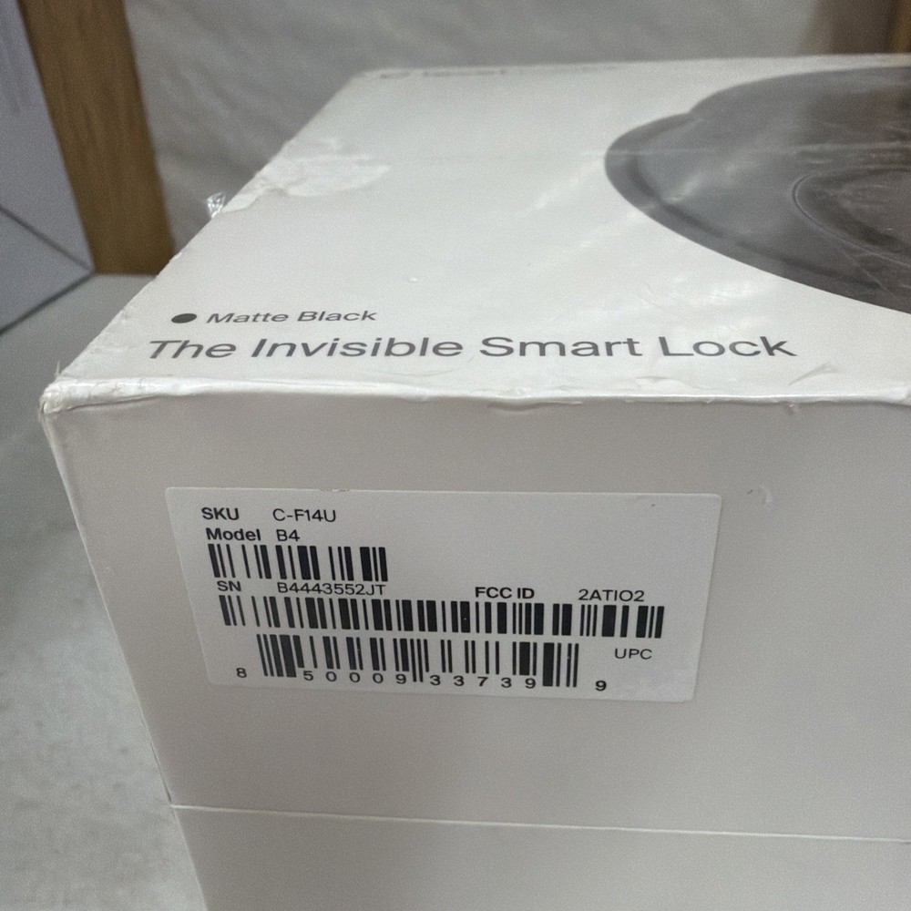 Level Lock+ Smart Lock - Matte Black - CF14U