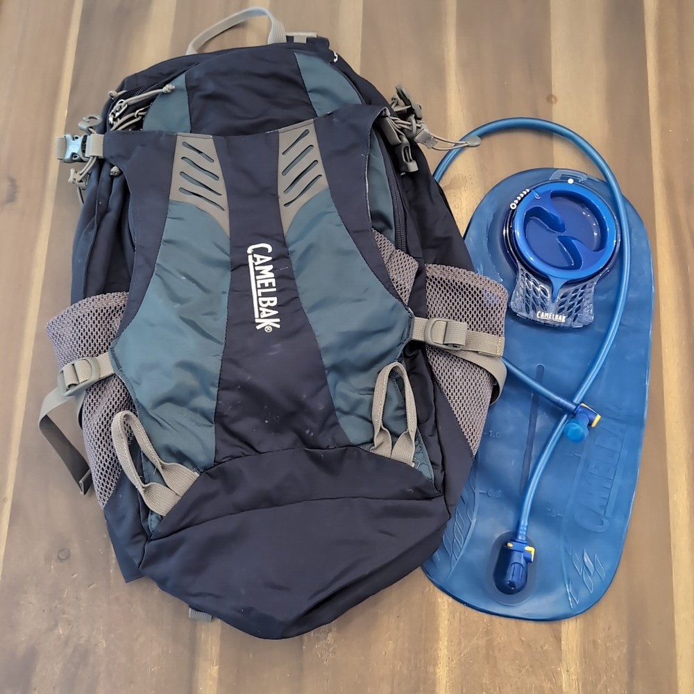 CAMELBAK Alpine Explorer Backpack 100 oz. Hydration Pack Multi Pocket