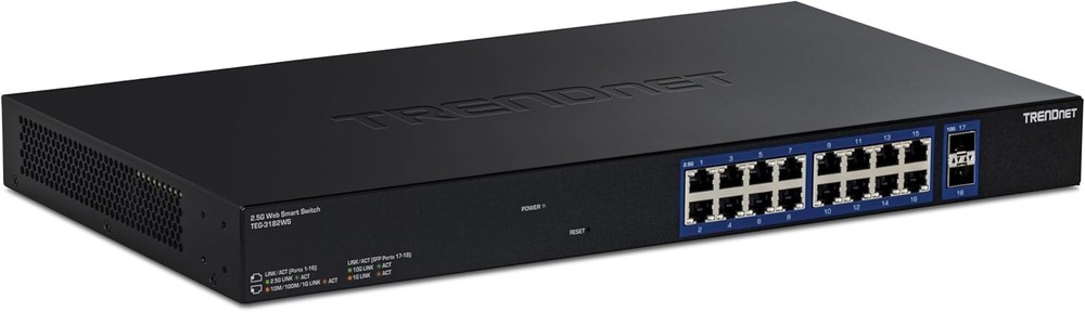 TRENDnet TEG-3182WS, 18-Port Multi-Gig Web Smart Switch