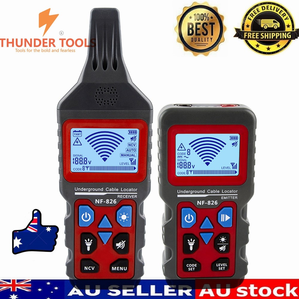 Thunder Tools NOYAFA NF-826 Underground Cable Locator Wire Tracking