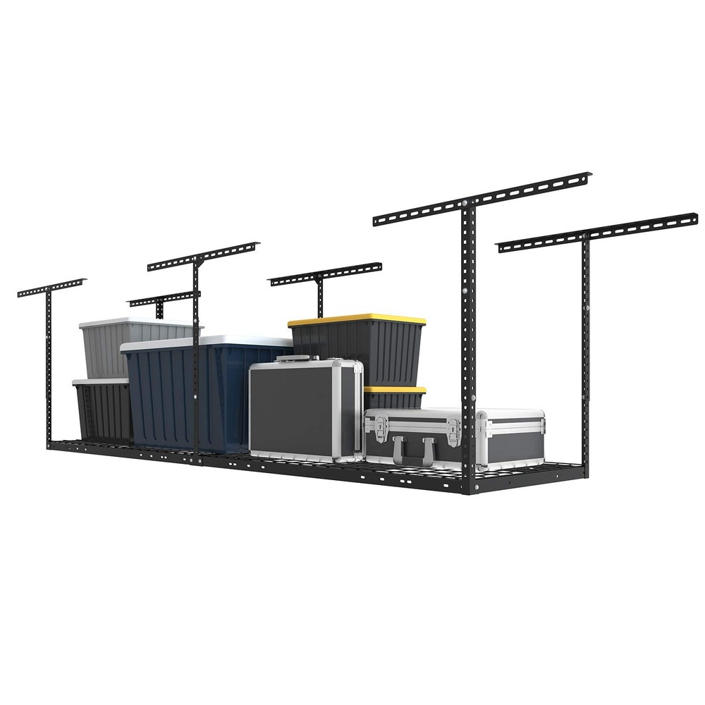 2x8 Garage Storage Rack, Adjustable Overhead Storage Organization System, Hea...