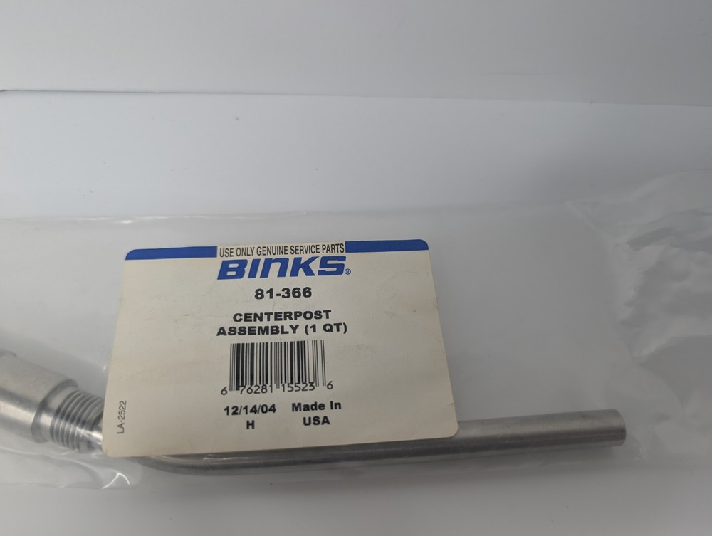 NEW Binks 81-366 - Center Post (D437)