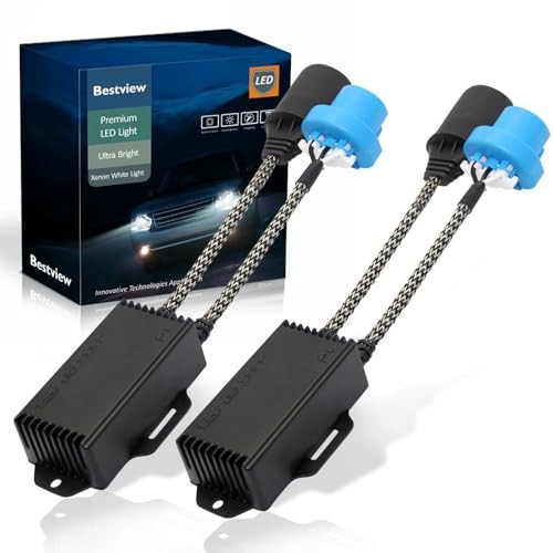 Canbus Decoder Kits Compatibility Anti Flickering Resistor Warning H13 9008