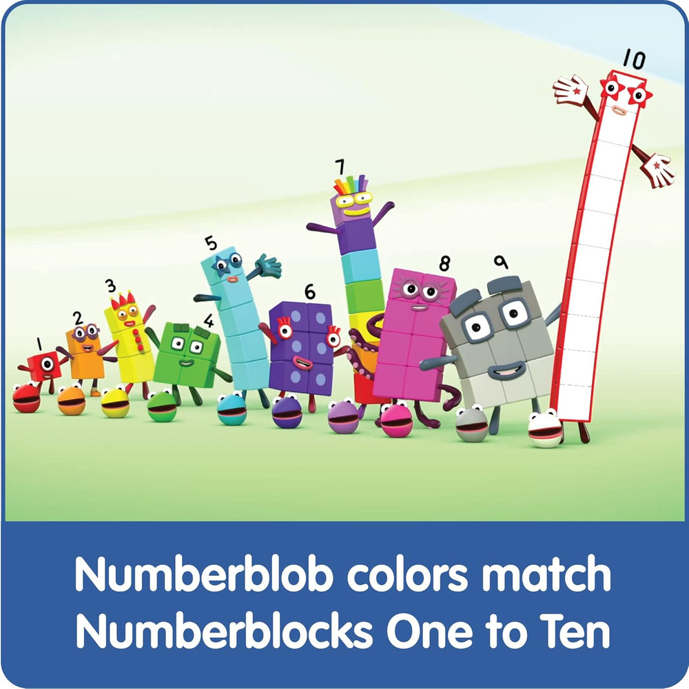 Numberblocks Numberblob Counting Set, Math Counters, Educational Math Manipulati