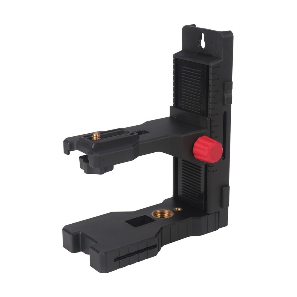 L-Shape Magnetic Bracket Laser Level Adapter, 1/4"-20 Threaded Adjustable Mag...