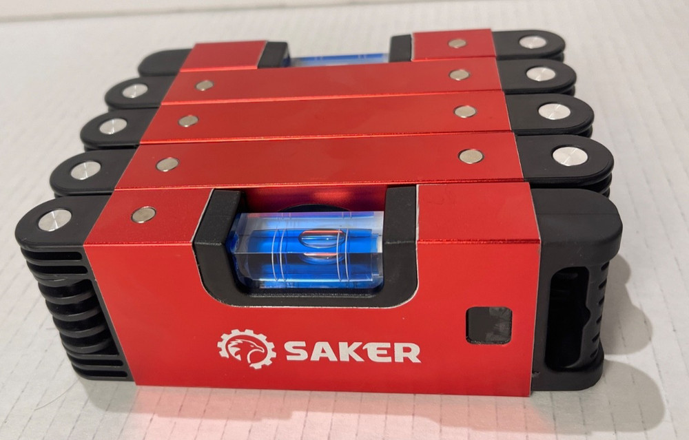 Saker 28" Foldable Level Tool, Multi-Angle Measuring & Precise Leveling Tool