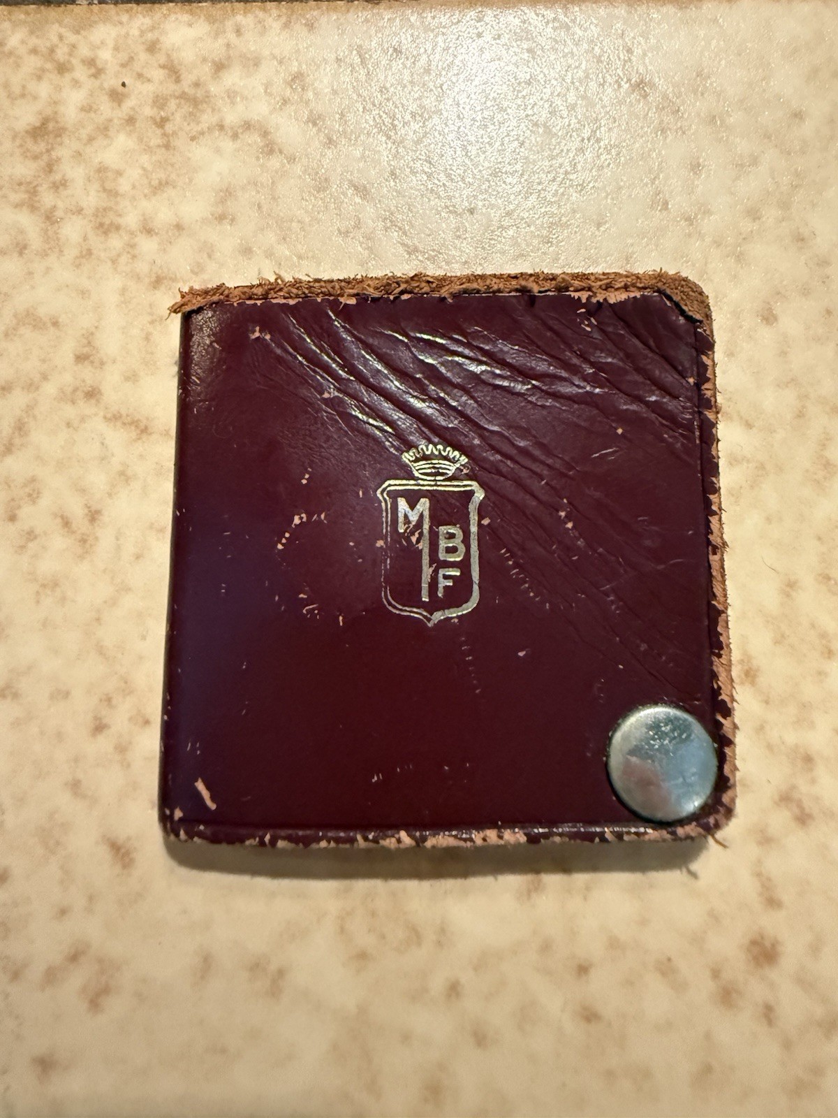 Vintage W. Germany Folding Square Magnifying Glass Pocket Travel