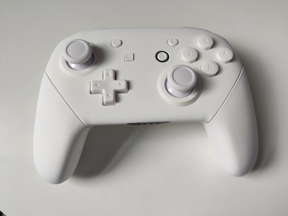 Nintendo Switch Custom Solid White Pro Controller