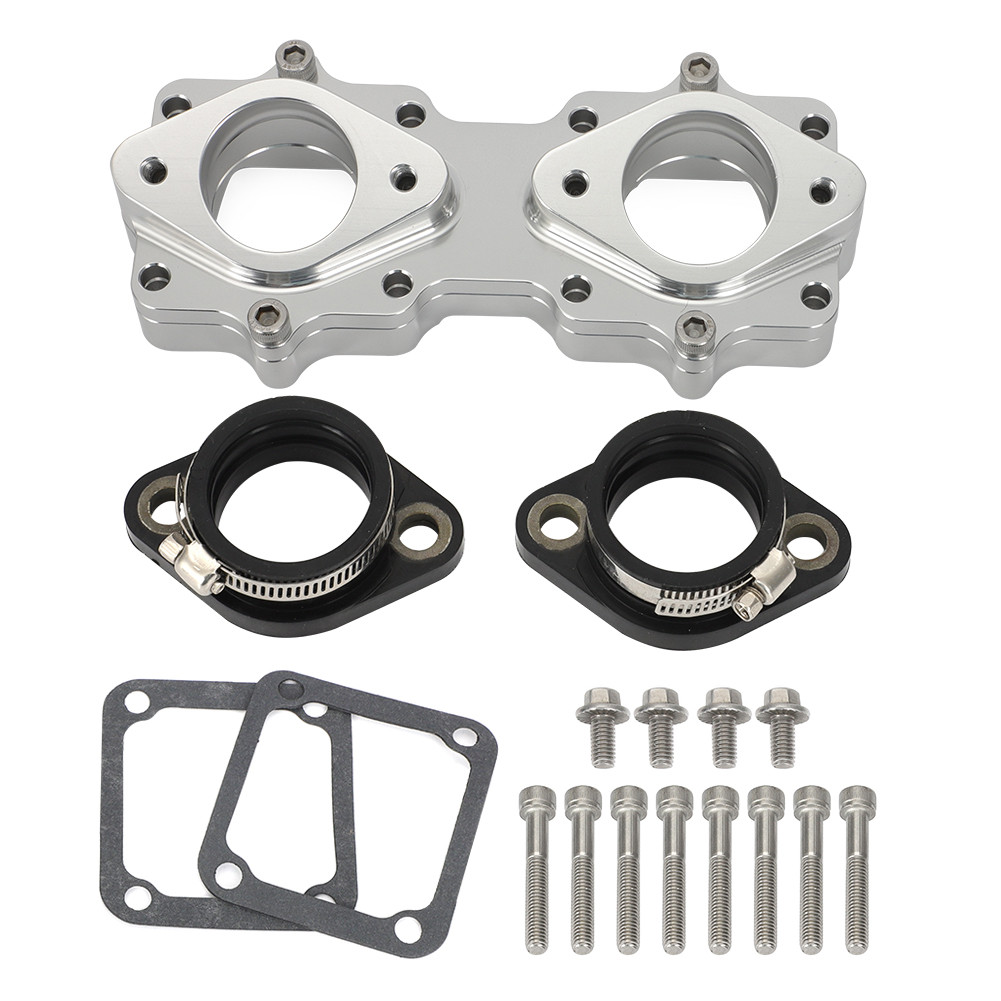 FOR Yamaha Banshee 350 YFZ350 ATV Billet Intake Manifolds Boots 33 34 35mm Carbs