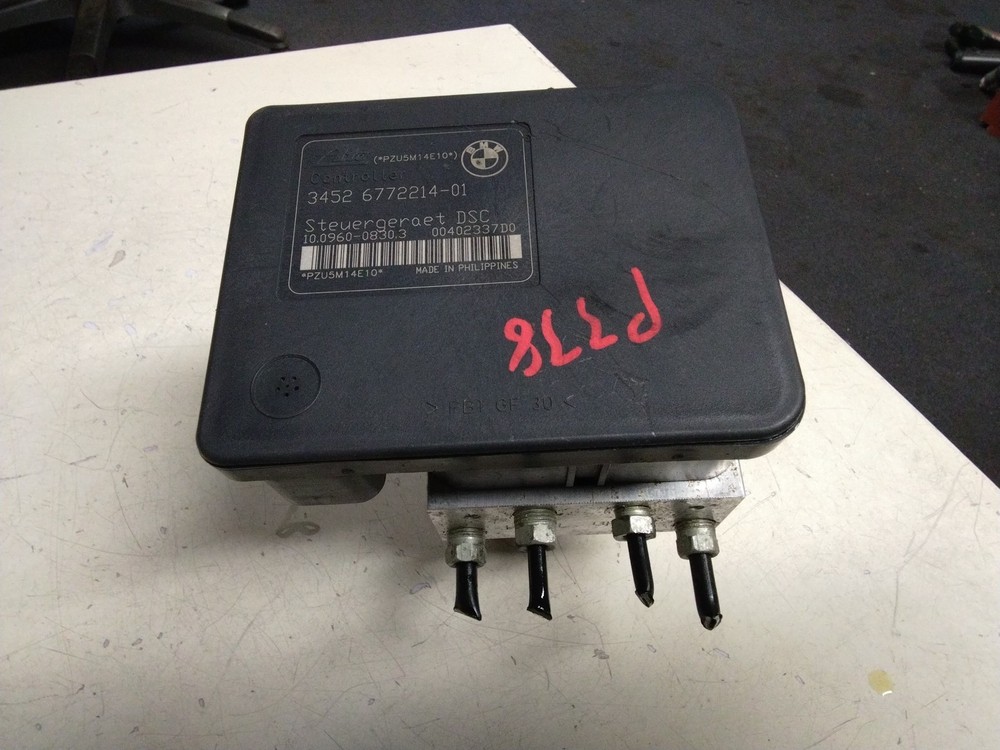 BMW E91 3 SERIES ABS/DSC PUMP AND CONTROL MODULE #6772214