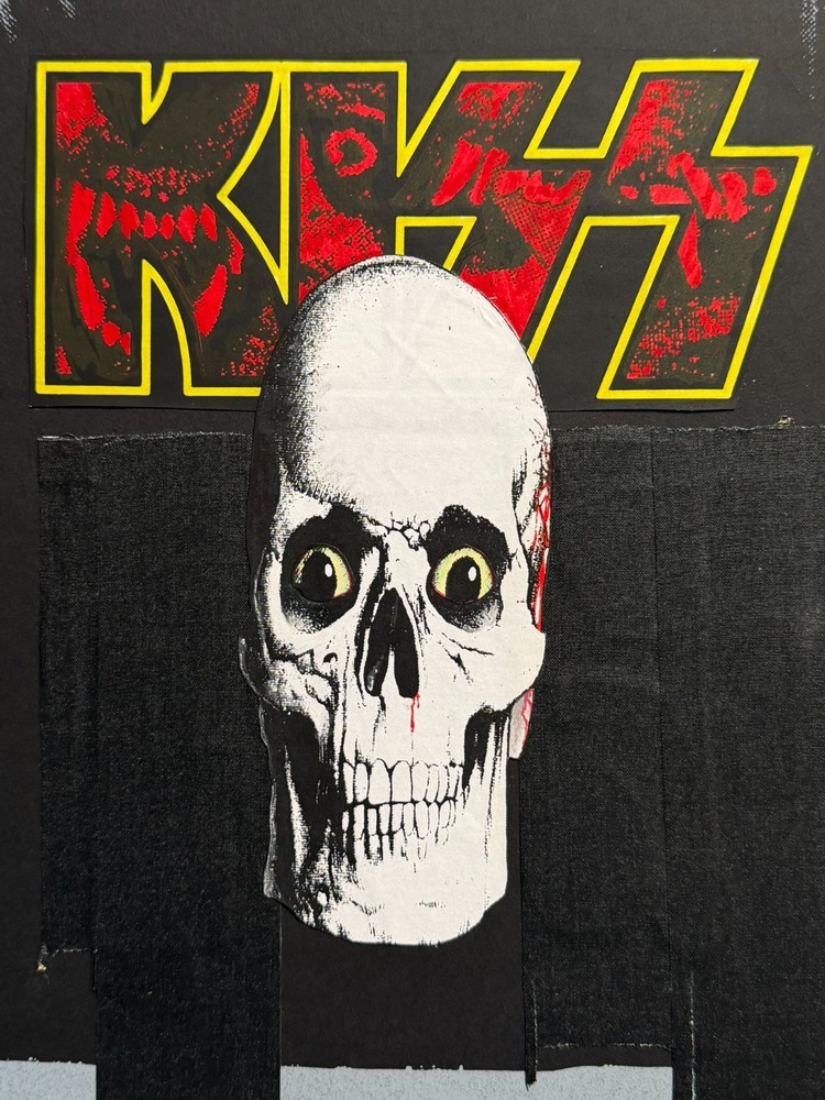 KISS Concert T-Shirt Revenge Tour Winterland Proof #2 Vintage Kiss Memorabilia