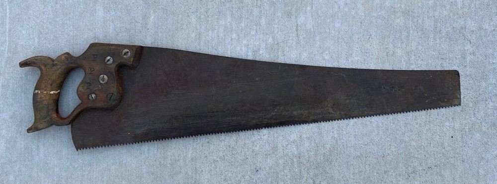Vintage E.C Atkins 26” HAND SAW