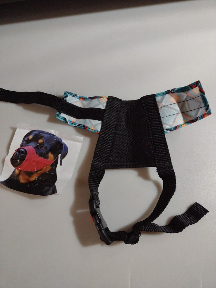 Cloth Dog Muzzle Adjustable