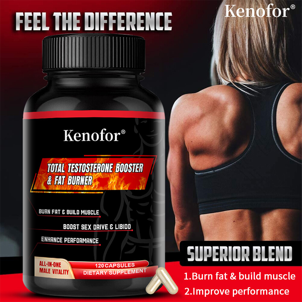 Total Testo Booster,Enhance Stamina, Performance & Endurance,Increase Libido