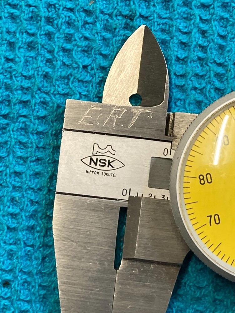 Nsk Dial Caliper Japan Yellow dial