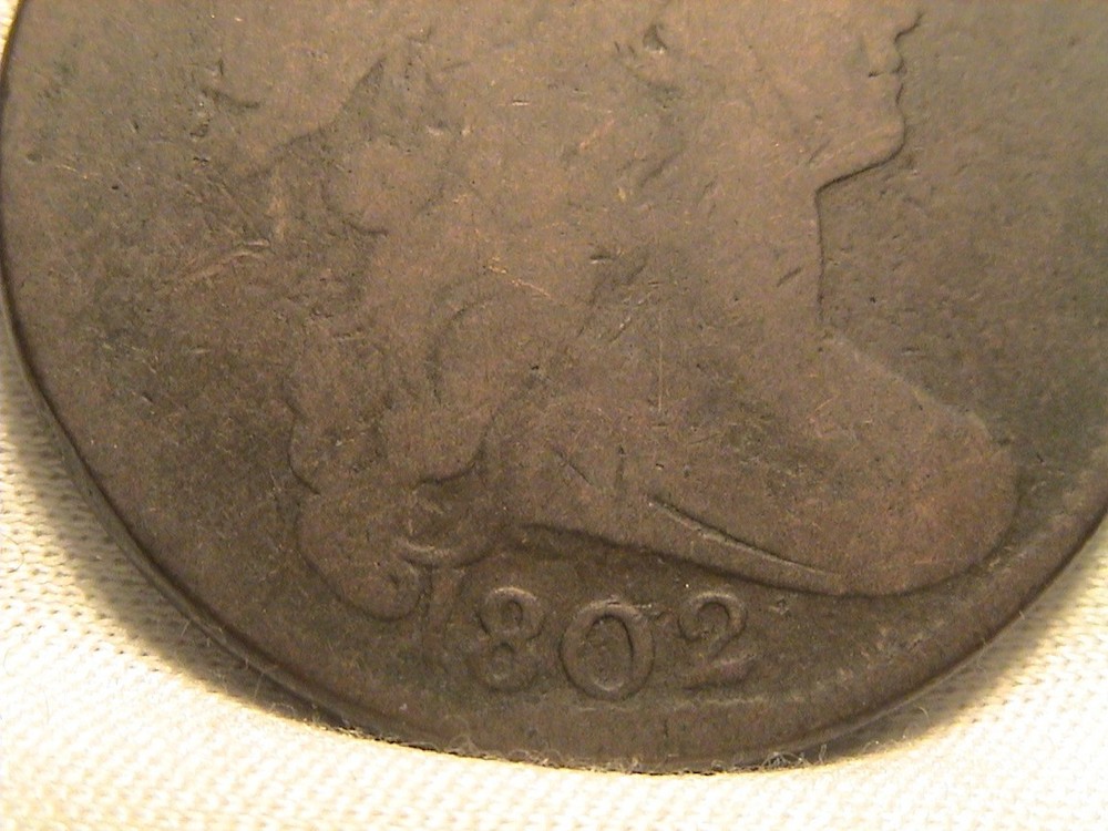 1802 Draped Bust Large Cent
