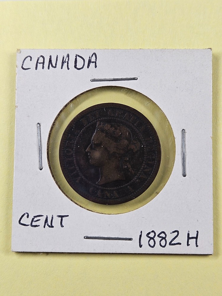 COIN - CANADA - 1 CENT 1882 H