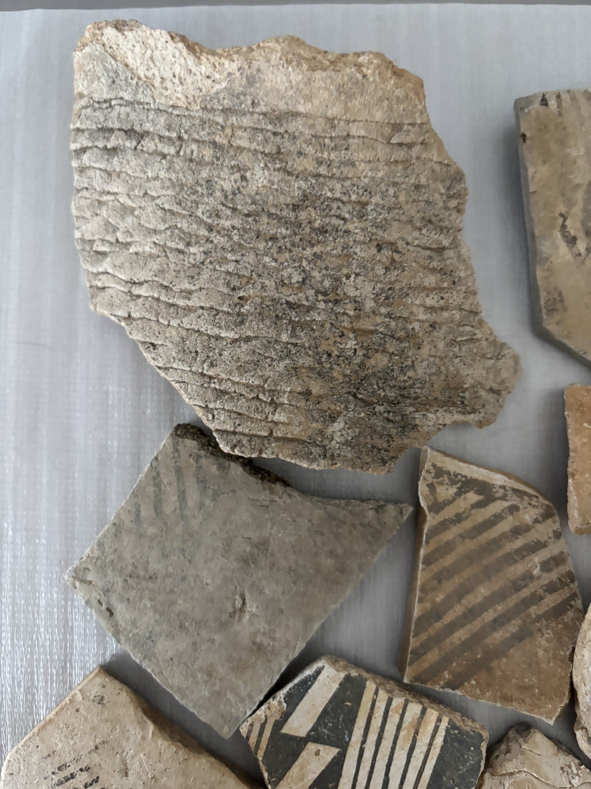 15+ Ancient Anasazi Native American 1-4” Pottery Shards Arizona L10-B FREE SHIP