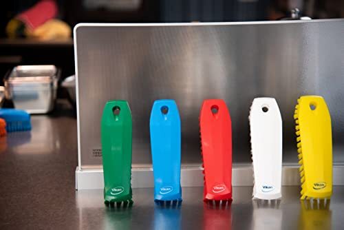 Red BrushScrubMedium7"PP/PBT 3587