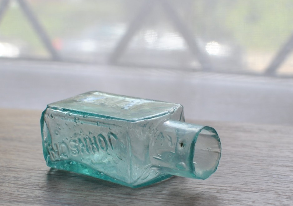 Small Old Vintage Bottles " JOHN SON "