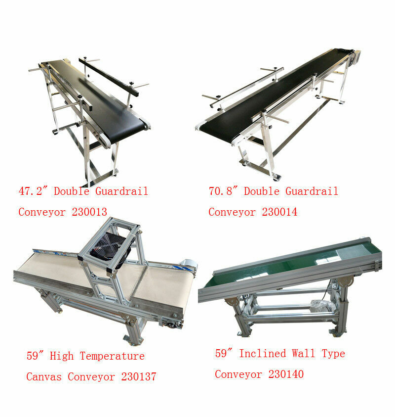 Variety Width / Length Conveyor 110V Conveyor System Transfer Machine