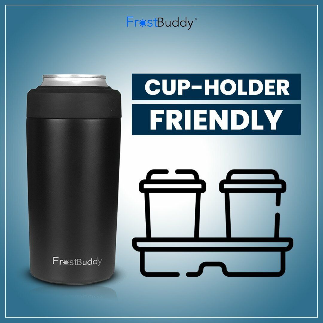 Frost Buddy​ Universal 2.0 Stainless Steel Insulated Can Cooler