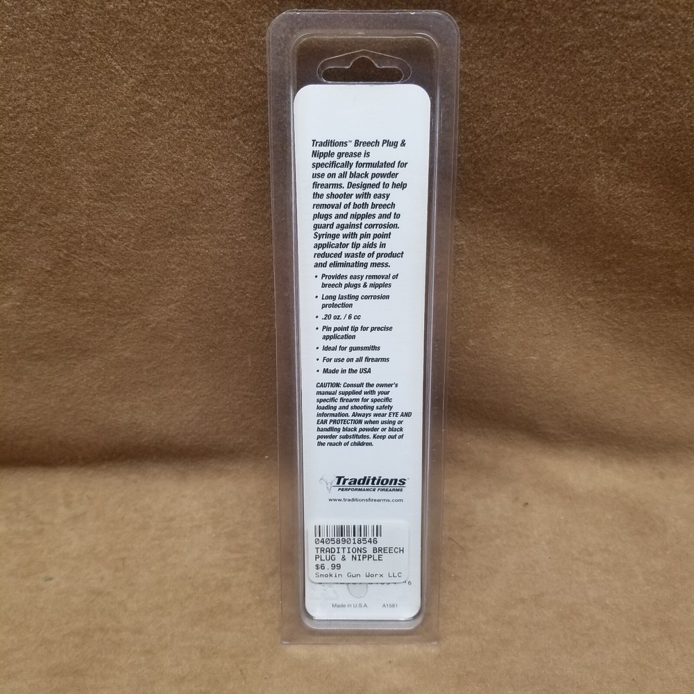 Traditions Breech Plug & Nipple Greese