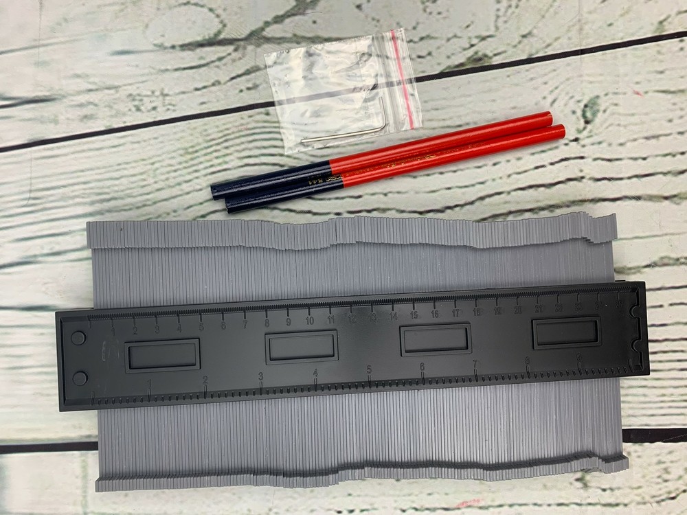 Contour Gauge 10 Inch Lock Profile Tool Adjustable Lock Precisely