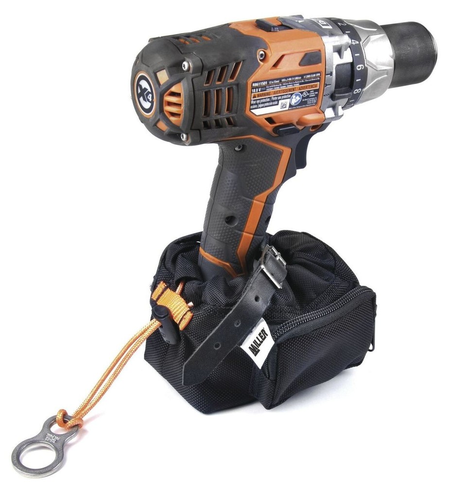 Miller MDRILBOOTLG Large Drill Boot with Tether Loop and Side Pockets