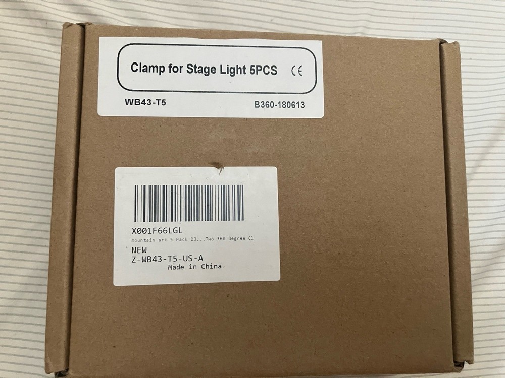 MOUNTAIN_ARK 5 Pack 360 Degree Clamp