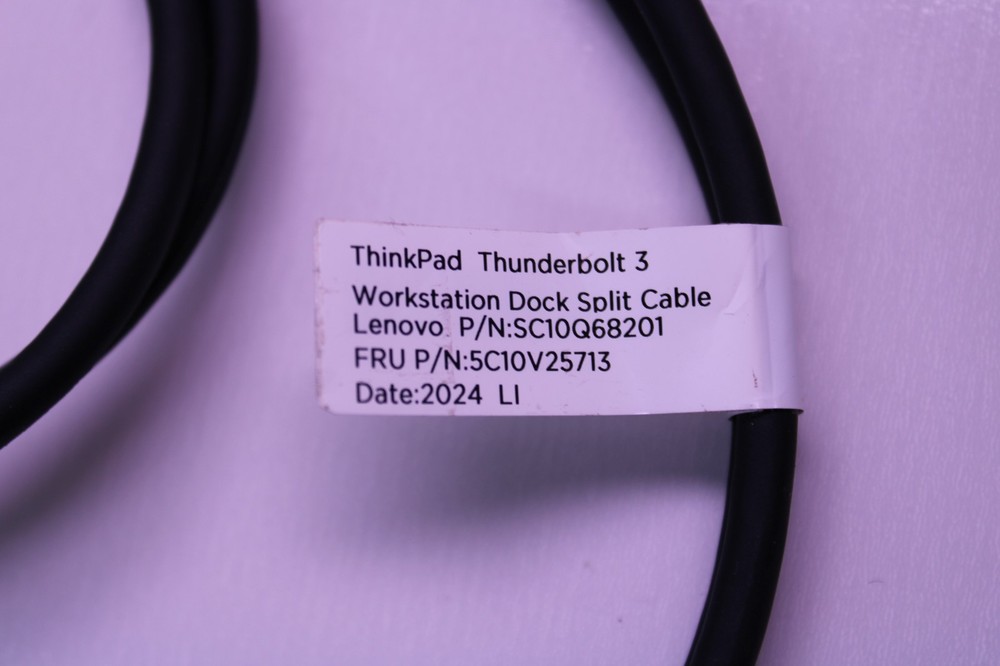 Thinkpad Thunderbolt 3 Workstation Dock Split Data Cable SC10Q68201 5C10V25713