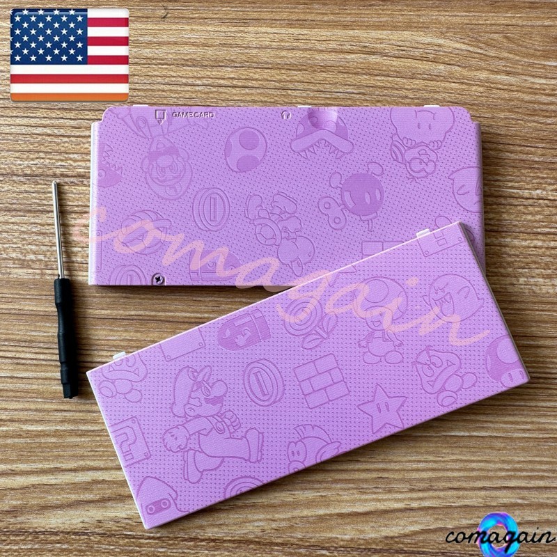 Replace For Nintendo New 3DS (2015) Upper and Back Battery Housing Shell Case