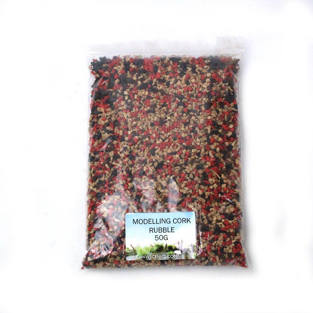 Modelling Cork Rubble | Wargame Scenery & Basing Material