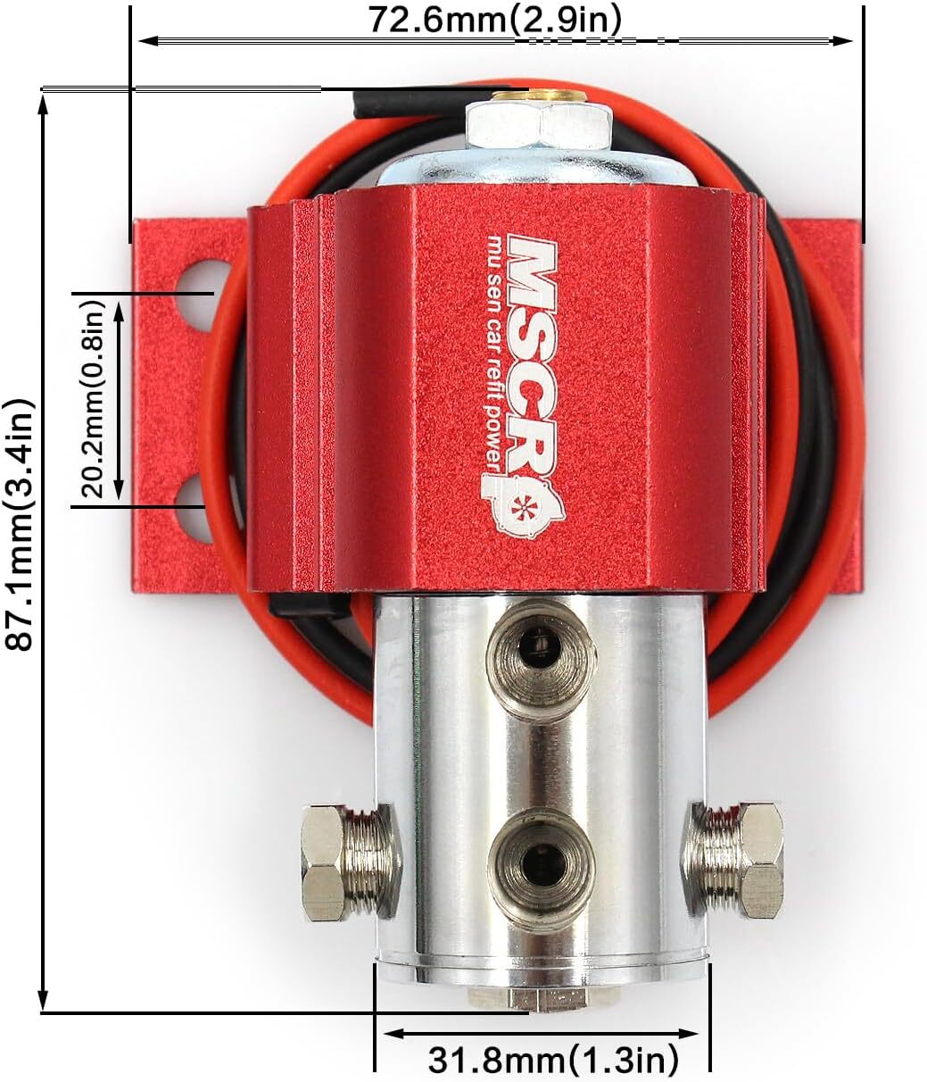 Front Brake Line Lock Kit Heavy Duty Type Roll Control Hill Holder Kit (Red)