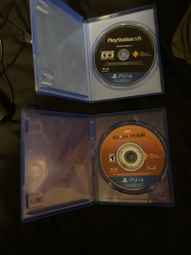 PlayStation VR PSVR Headset Camera Bundle with Controllers for PS4 and 2 Games