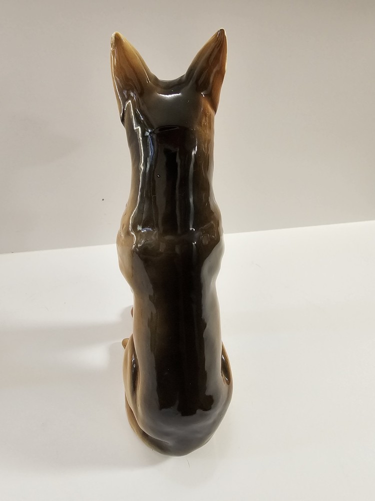10" Ceramic German Sheppard Figurine