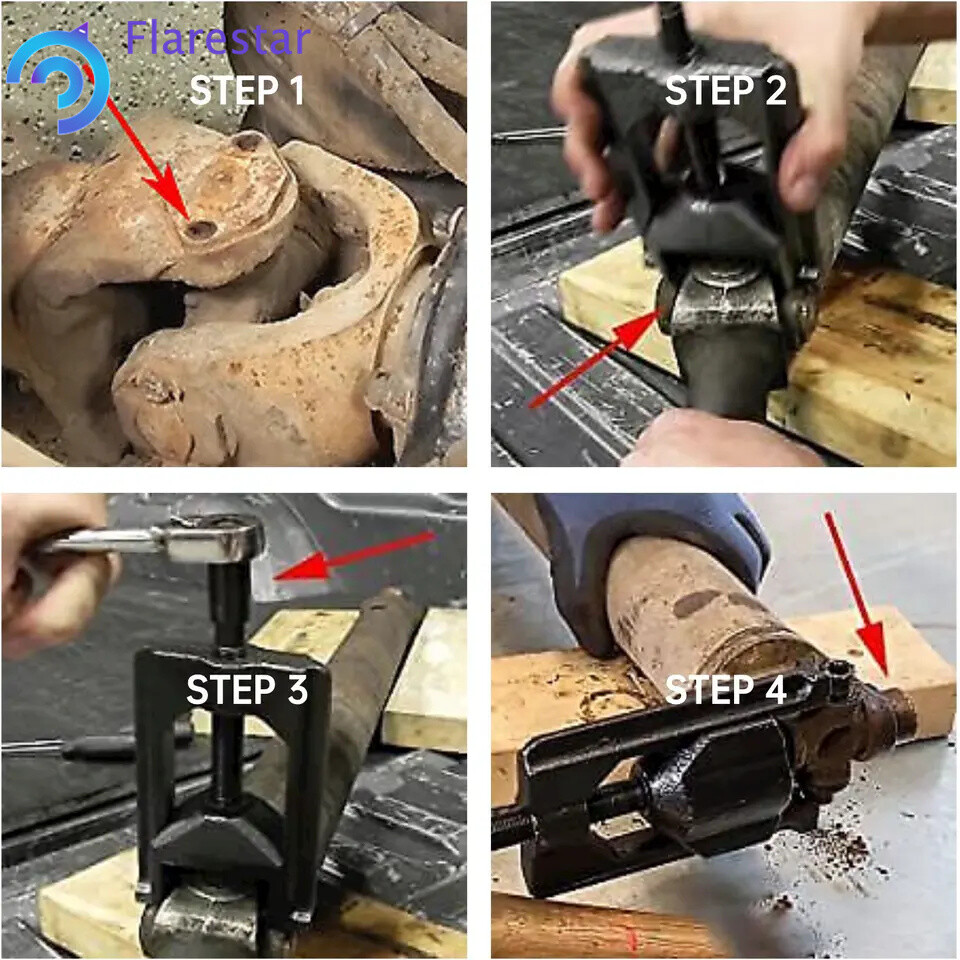 Heavy Duty Universal Joint Puller Press Removal U-Joint Tool Class 1-3 10105