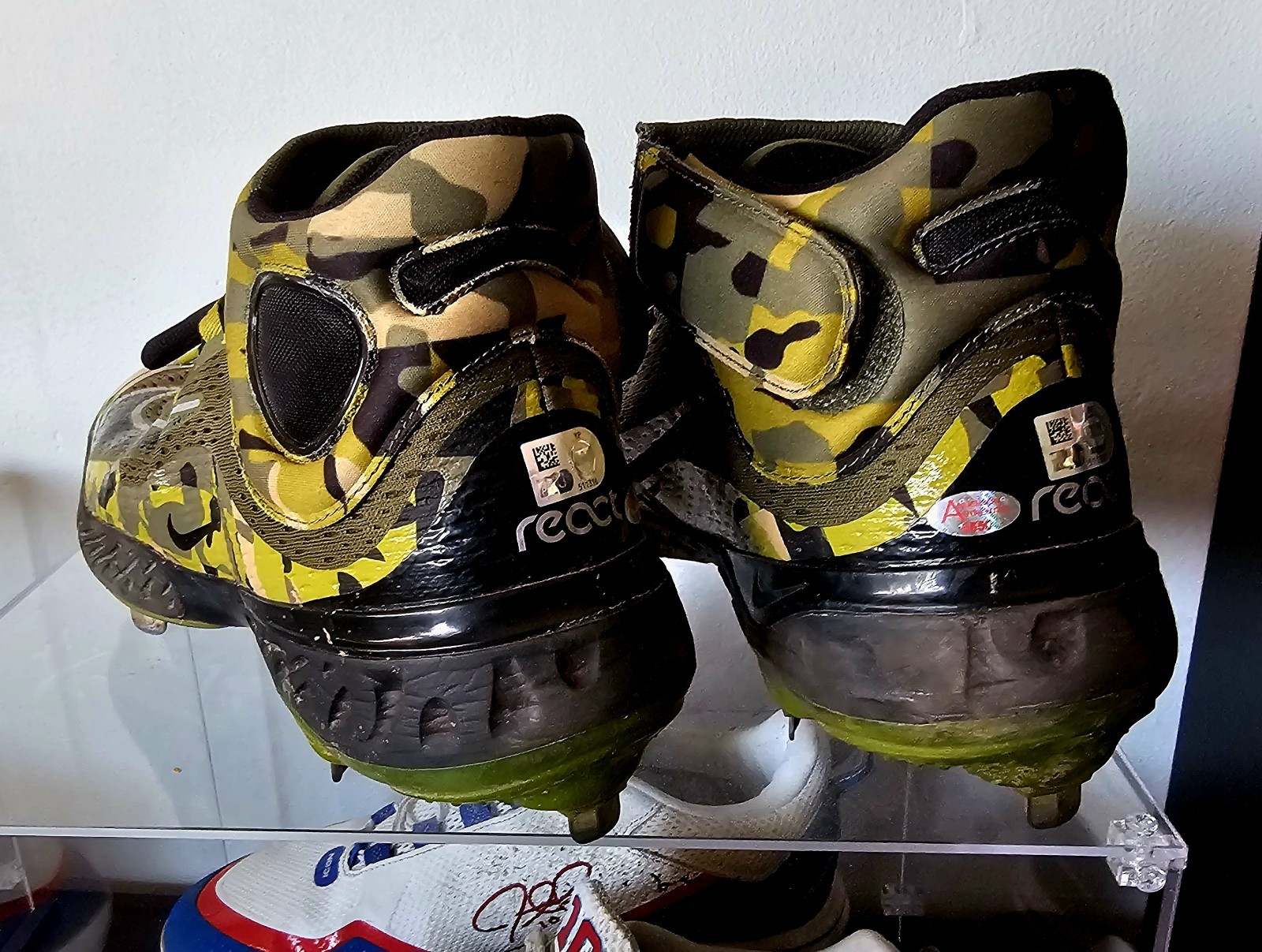 Los Angeles Dodgers MLB holo GU 2023 Will Smith Armed Forces Nike cleats