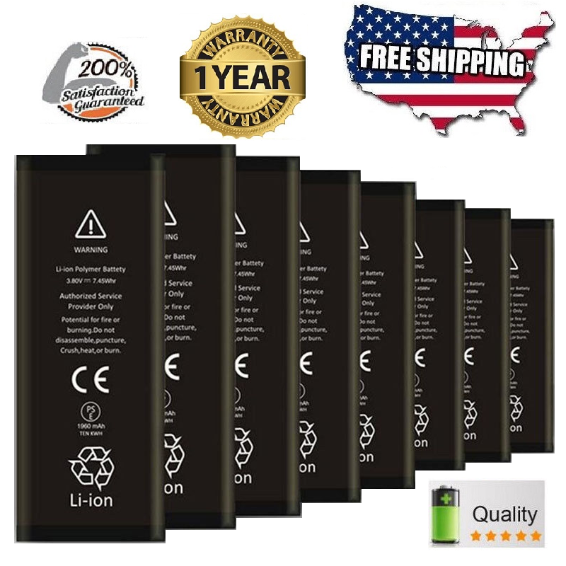 For Apple Replacement Internal Battery For iPhone 6s 7 8 Plus 11 12 13 Pro Max X